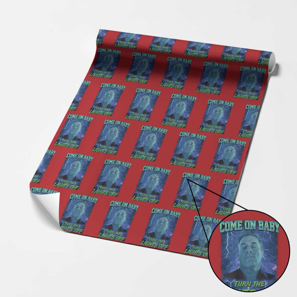 Funny Come On Baby Turn The Lights Off Wrapping Paper Roll Dance Club Meme - Wonder Print Shop