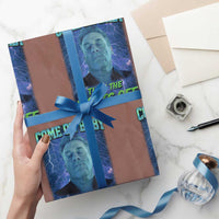 Funny Come On Baby Turn The Lights Off Wrapping Paper Roll Dance Club Meme - Wonder Print Shop