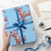 Funny Cowboy Cat Wrapping Paper Roll Western Rodeo Meow Ki Yay Mother Purrer - Wonder Print Shop