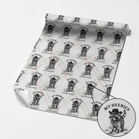 Funny Cowboy Raccoon Meme Wrapping Paper Roll My Heebies Have Been Jeebied