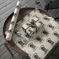 Funny Cowboy Raccoon Meme Wrapping Paper Roll My Heebies Have Been Jeebied