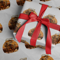 Funny Cowcat Six Seven Meme Wrapping Paper Roll Western 67 Trend Gift - Wonder Print Shop