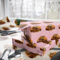 Funny Cowcat Six Seven Meme Wrapping Paper Roll Western 67 Trend Gift - Wonder Print Shop