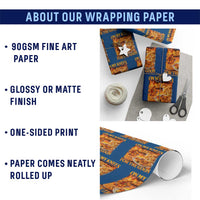 Funny Crab Rangoon Meme Wrapping Paper Roll Vintage 90s Style On My Knees Bootleg Graphic - Wonder Print Shop