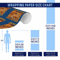 Funny Crab Rangoon Meme Wrapping Paper Roll Vintage 90s Style On My Knees Bootleg Graphic - Wonder Print Shop
