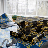 Funny Craft Crew Beer Homebrewers Wrapping Paper Roll Home Brewing Makes Day Drinking Socially Accepted Brewery Fans