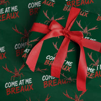 Funny Crawfish Wrapping Paper Roll Come At Me Breaux Cajun Seafood Festival