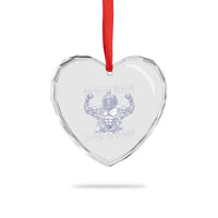 Funny Cringe Werewolf Memes Heart Crystal Glass Ornament Human By Chance Alpha By Choice