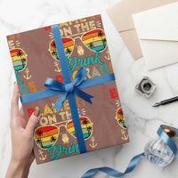 Funny Cruise Wrapping Paper Roll Blame it on The Cruise Package Cruising Matching - Wonder Print Shop