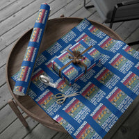 Funny Cruise Wrapping Paper Roll Warning I Bought The Drink Package Retro Vintage - Wonder Print Shop