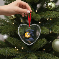 Funny Crypto Investing Heart Crystal Glass Ornament Bitcoin My Retirement Plan - Wonder Print Shop