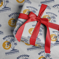 Funny Crypto Investing Wrapping Paper Roll Bitcoin My Retirement Plan - Wonder Print Shop