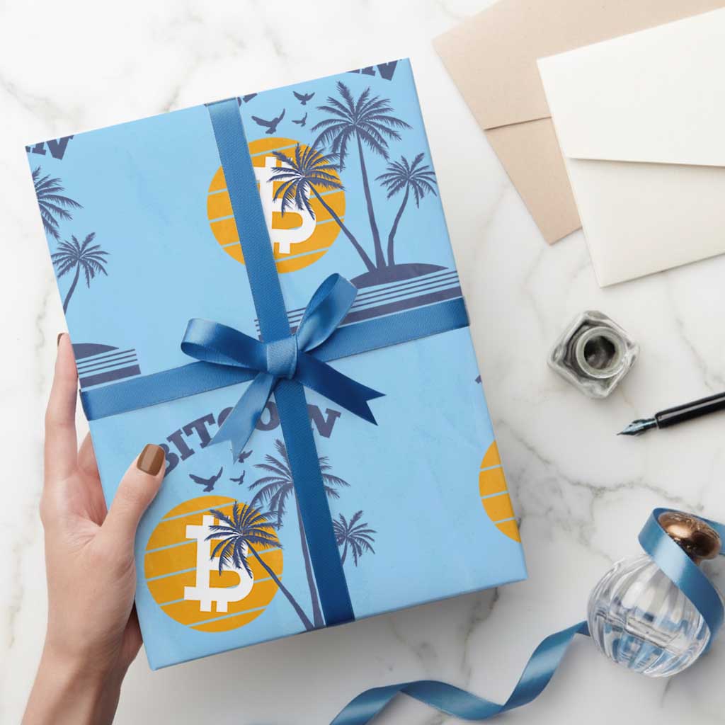 Funny Crypto Investing Wrapping Paper Roll Bitcoin My Retirement Plan - Wonder Print Shop