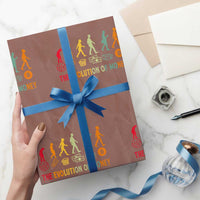 Funny Crypto Investing Wrapping Paper Roll The Evolution Of Money Bitcoin BTC Cryptocurrency - Wonder Print Shop