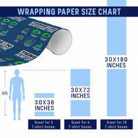 Funny Crypto Investing Wrapping Paper Roll Things I Do In My Spare Time Trading - Wonder Print Shop