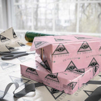 Funny Crypto Wrapping Paper Roll In Crypto We Trust Bitcoin Cryptocurrency - Wonder Print Shop