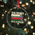 Funny Crystal Glass Ornament Skibidi Rizzmas Rizz Santa Clause Skating Board Xmas Retro Stripe - Wonder Print Shop