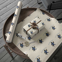 Funny Curacao Bird Soccer Fan Gift Wrapping Paper Roll Off To Watch Curaçao