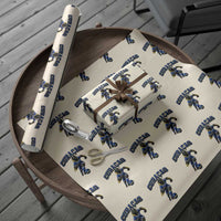 Funny Curacao Bird Soccer Lover Wrapping Paper Roll Caribbean Island Gift