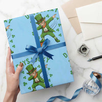 Funny Dabbing Leprechaun St Patricks Day Wrapping Paper Roll Days Lucky