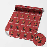 Funny Dabbing Oriole Bird Bruh Wrapping Paper Roll Cool Game Day Sports Fan