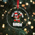 Funny Dabbing Santa Rizz Xmas Crystal Glass Ornament Rizz The Season Bruh Xmas Lights - Wonder Print Shop