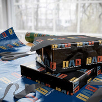 Funny Dad He Cant Fix It No One Can Wrapping Paper Roll Fathers Day