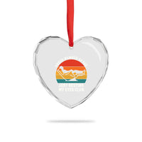 Funny Dad Heart Crystal Glass Ornament Proud Member Of The Just Resting My Eyes Club - Wonder Print Shop
