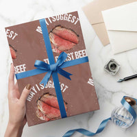 Funny Dank Meme Wrapping Paper Roll May I Suggest The Roast Beef - Wonder Print Shop