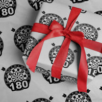 Funny Darts Max 180 Wrapping Paper Roll Dartist Darts Lover Gift - Wonder Print Shop