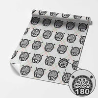 Funny Darts Max 180 Wrapping Paper Roll Dartist Darts Lover Gift - Wonder Print Shop