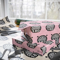 Funny Darts Max 180 Wrapping Paper Roll Dartist Darts Lover Gift - Wonder Print Shop