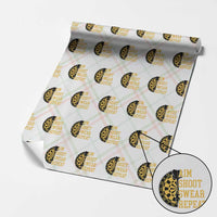 Funny Darts Retro Vintage Wrapping Paper Roll Aim Shoot Swear Repeat Dartist Gift - Wonder Print Shop