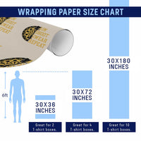 Funny Darts Retro Vintage Wrapping Paper Roll Aim Shoot Swear Repeat Dartist Gift - Wonder Print Shop