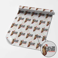 Funny December Birthday Wrapping Paper Roll All The Cool People are Born in December - Wonder Print Shop