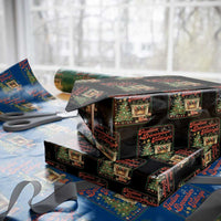 Funny Democrat Christmas Wrapping Paper Roll Festive December Tiding Xmas Political Satire - Wonder Print Shop