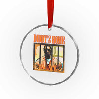 Funny Diddy's Home Diddy Party Crystal Glass Ornament TS09