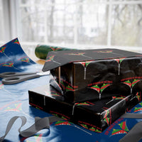 Funny Dirty Christmas Wrapping Paper Roll Stop Staring At My Balls - Wonder Print Shop