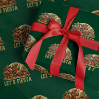 Funny Drunk Bigfoot Cinco De Mayo Wrapping Paper Roll Lets Fiesta Party Gift