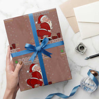 Funny Drunk Mexican Santa Wrapping Paper Roll Borracho Pero Buen Muchacho Good Guy in Spanish