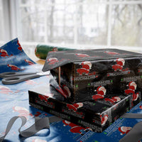 Funny Drunk Mexican Santa Wrapping Paper Roll Borracho Pero Buen Muchacho Good Guy in Spanish
