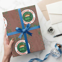 Funny Dumpster Fire Response Team Wrapping Paper Roll Office Party Holiday Chaos Humor - Wonder Print Shop