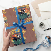 Funny Dumpster Fire Response Team Wrapping Paper Roll Work Humor - Wonder Print Shop