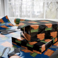 Funny Dumpster Fire Wrapping Paper Roll Its Fine Everything Is Fine Chaos - Wonder Print Shop