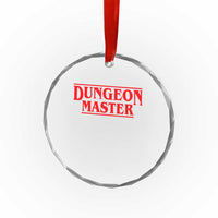 Funny Dungeon Master Crystal Glass Ornament RPG Gamer D20 Tabletop Gaming - Wonder Print Shop
