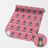 Funny Easter Bruh Bunny Sunglasses Meme Wrapping Paper Roll