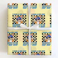 Funny Easter Bunny Wrapping Paper Roll I Said A Hip Hop The Hippity To The Hip Hip Hop