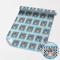 Funny Easter Bunny Wrapping Paper Roll I Said A Hip Hop The Hippity To The Hip Hip Hop