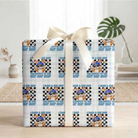 Funny Easter Bunny Wrapping Paper Roll I Said A Hip Hop The Hippity To The Hip Hip Hop