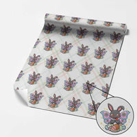 Funny Easter Bunny Mothman Loves Glazed Ham Wrapping Paper Roll